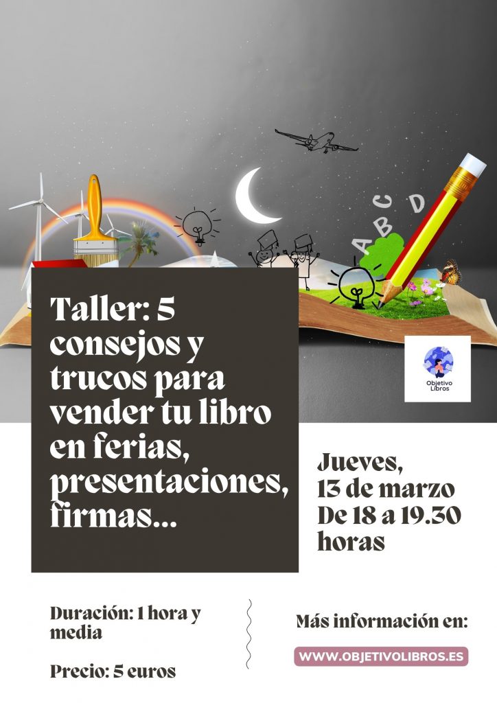 Taller Consejos y trucos para vender tu libro