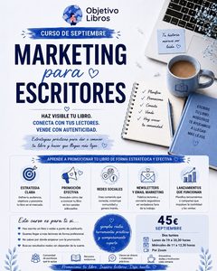 Curso de marketing para escritores de